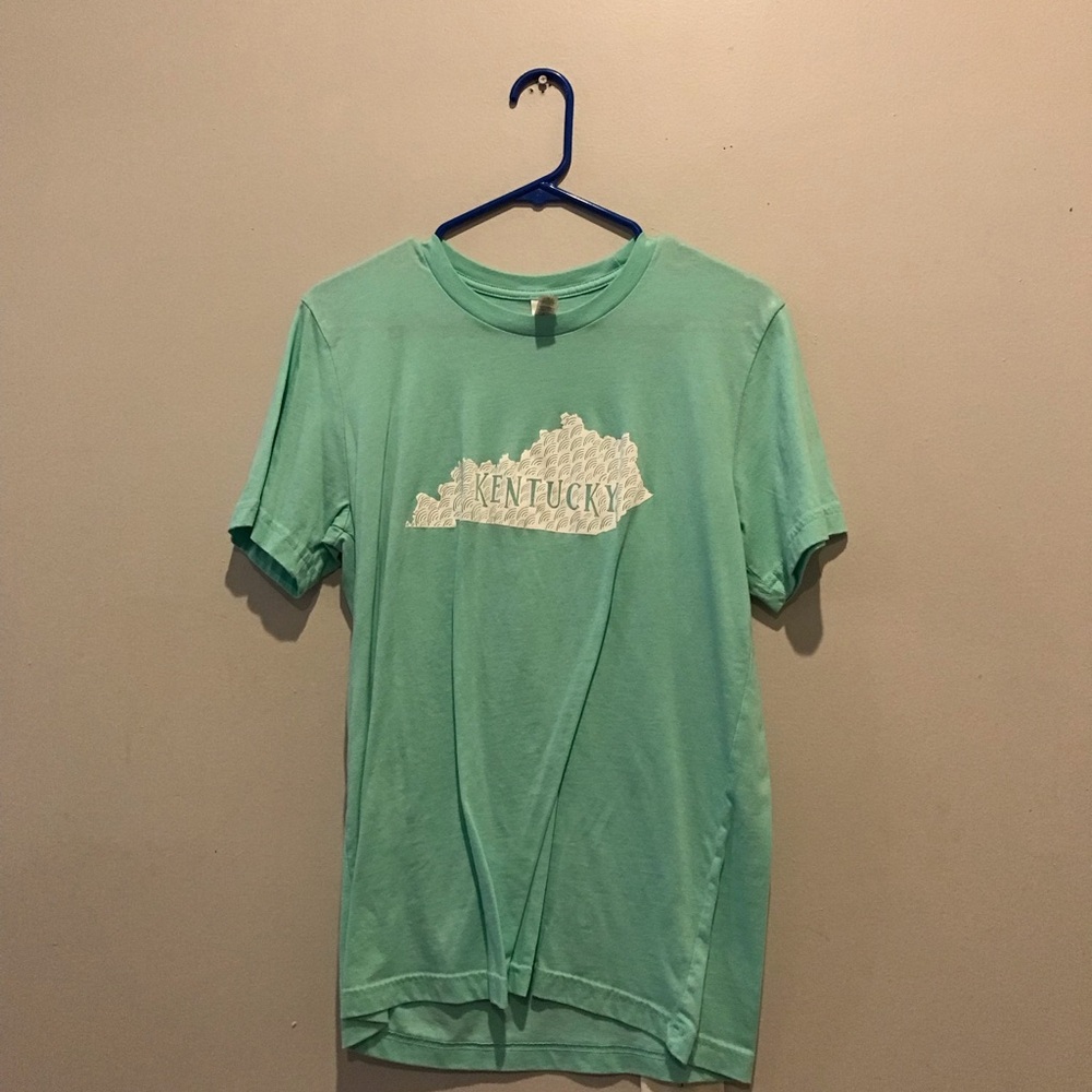 Kentucky Graphic Mint Green T-Shirt